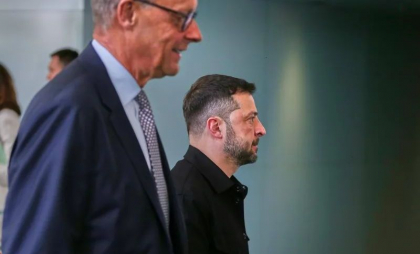 LIVE TEXT. Zelenski a participat de la Berlin la consultările între liderii europeni și Trump, înaintea summitului din Alaska: „Tot ce privește Ucraina trebuie discutat cu Ucraina”. Ce spune Macron
