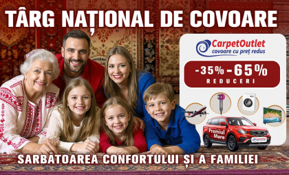 TÂRG NAȚIONAL DE COVOARE – Sărbătoarea Confortului și a Familiei TÂRG NAȚIONAL DE COVOARE – Sărbătoarea Confortului și a Familiei