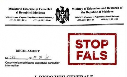 Un nou fals distribuit în spațiul public: Ministerul Educației neagă autenticitatea unei „circulare” care anunța sancțiuni pentru școli