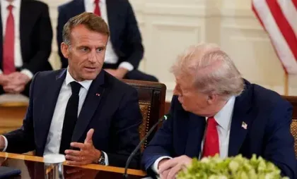CNN: Un microfon uitat deschis l-a surprins pe Trump în timp ce îi spune lui Macron că Putin „vrea să încheie o înţelegere”