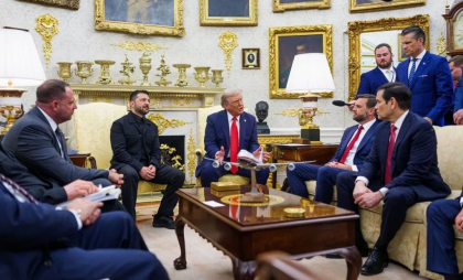 Cum vrea Ucraina să obțină garanții din partea lui Trump. Oferta presupune inclusiv achiziții de arme americane de 100 de miliarde de dolari, finanțate de Europa
Cum vrea Ucraina să obțină garanții din partea lui Trump. Oferta presupune inclusiv achiziții de arme americane de 100 de miliarde de dolari, finanțate de Europa
