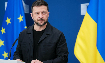 De Ziua Drapelului, Zelenski promite că nu va ceda teritoriul Rusiei. „Nu vom preda pământul nostru ocupantului"
