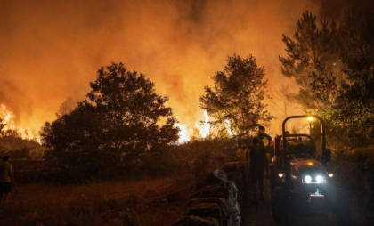 Incendiile de pădure au devastat o suprafaţă-record în centrul Portugaliei

