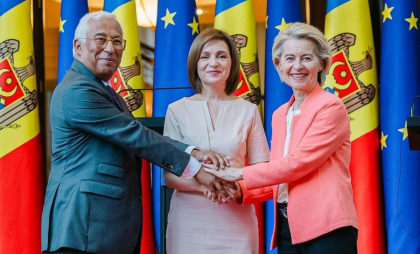 Ursula von der Leyen, mesaj de felicitare de Ziua Independenței Republicii Moldova: „Sărbătorim democrația, spiritul de neclintit al poporului său”