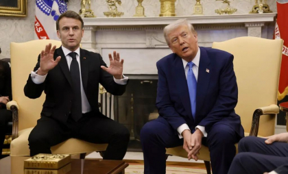 Tensiuni comerciale SUA-UE. După amenințările lui Trump cu noi taxe, Macron vrea ca Europa să lovească giganții tech americani
