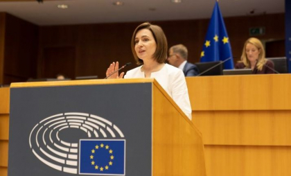 Republica Moldova - cap de afiș în prima sesiune a Parlamentului European din toamnă: Maia Sandu va susține un discurs în plen