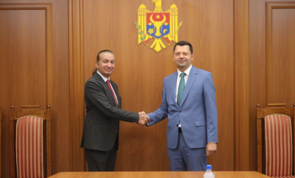 Întrevedere de rămas bun între secretarul de stat Sergiu Mihov și ambasadorul Pakistanului în Republica Moldova Întrevedere de rămas bun între secretarul de stat Sergiu Mihov și ambasadorul Pakistanului în Republica Moldova
