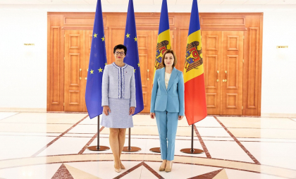 Marta Kos, la Chișinău: „Se văd progresele rapide pe drumul spre aderarea la UE.” Ce i-a mai spus Maiei Sandu - FOTO Marta Kos, la Chișinău: „Se văd progresele rapide pe drumul spre aderarea la UE.” Ce i-a mai spus Maiei Sandu - FOTO