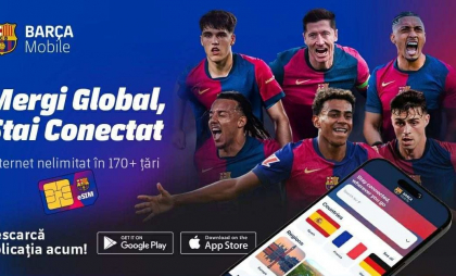 Barça Mobile aduce în atenția publicului din Republica Moldova serviciul Global Travel eSIM, o soluție modernă de conectivitate mobilă disponibilă în peste 170 de țări Barça Mobile aduce în atenția publicului din Republica Moldova serviciul Global Travel eSIM, o soluție modernă de conectivitate mobilă disponibilă în peste 170 de țări