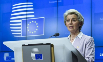 Ursula von der Leyen susține, miercuri, primul discurs privind starea Uniunii Europene de la realegerea sa Ursula von der Leyen susține, miercuri, primul discurs privind starea Uniunii Europene de la realegerea sa