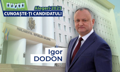 Profilul de integritate al candidatului la alegerile parlamentare, Igor Dodon 