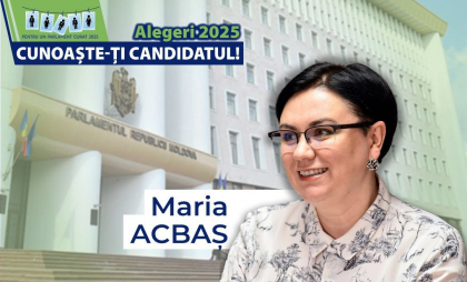 Profilul de integritate al candidatului la alegerile parlamentare, Maria Acbaș Profilul de integritate al candidatului la alegerile parlamentare, Maria Acbaș