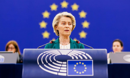 Ursula von der Leyen, vine în Parlamentul European pentru discursul despre starea Uniunii Ursula von der Leyen, vine în Parlamentul European pentru discursul despre starea Uniunii