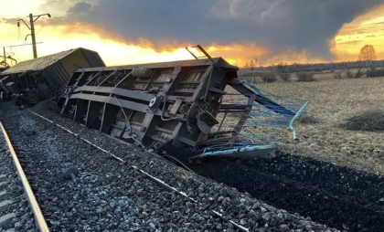 Ucraina revendică responsabilitatea pentru două acte de sabotaj asupra rețelei feroviare din Rusia Ucraina revendică responsabilitatea pentru două acte de sabotaj asupra rețelei feroviare din Rusia