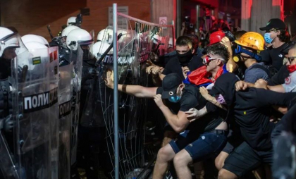Spionajul rus acuză UE că vrea să declanșeze un „Maidan” la Belgrad. „Tineretul este radicalizat, scopul este aducerea la putere a unei conduceri loiale Bruxelles-ului” Spionajul rus acuză UE că vrea să declanșeze un „Maidan” la Belgrad. „Tineretul este radicalizat, scopul este aducerea la putere a unei conduceri loiale Bruxelles-ului”