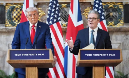 Trump și Starmer anunță „o nouă eră a relației speciale” dintre SUA și Marea Britanie. Critici dure la adresa lui Putin și „o divergență de opinie” pe un subiect sensibil Trump și Starmer anunță „o nouă eră a relației speciale” dintre SUA și Marea Britanie. Critici dure la adresa lui Putin și „o divergență de opinie” pe un subiect sensibil