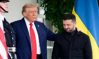 Mesaj surprinzător de la Trump: Ucraina ar putea să-și recupereze întreg teritoriul și chiar mai mult, cu sprijinul Europei și al NATO Mesaj surprinzător de la Trump: Ucraina ar putea să-și recupereze întreg teritoriul și chiar mai mult, cu sprijinul Europei și al NATO