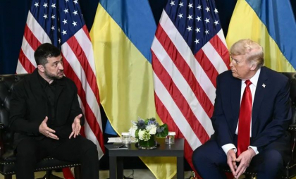 Țările NATO ar trebui să doboare avioanele rusești dacă acestea le încalcă spațiul aerian, afirmă Trump, într-o întâlnire față în față cu Zelenski Țările NATO ar trebui să doboare avioanele rusești dacă acestea le încalcă spațiul aerian, afirmă Trump, într-o întâlnire față în față cu Zelenski