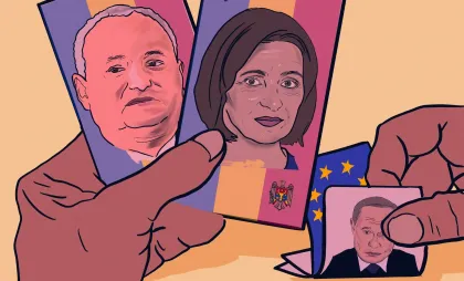 POLITICO: Adevărata miză a alegerilor de duminică din Republica Moldova. Pe buletinul de vot sunt UE şi Rusia
POLITICO: Adevărata miză a alegerilor de duminică din Republica Moldova. Pe buletinul de vot sunt UE şi Rusia