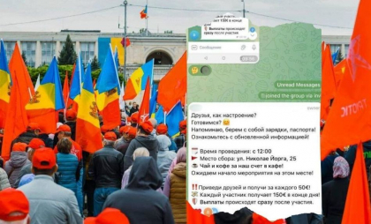 Conversații scurse dintr-un chat de pe Telegram. Oameni plătiți să protesteze după parlamentare: „50 de euro dacă vii cu un prieten” - FOTO