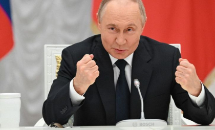 Mesaj sfidător al lui Putin, la trei ani de când a anexat ilegal patru regiuni ucrainene: „Suntem mândri de ceea ce am făcut”
Mesaj sfidător al lui Putin, la trei ani de când a anexat ilegal patru regiuni ucrainene: „Suntem mândri de ceea ce am făcut”