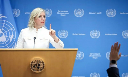 Zaharova acuză Chișinăul că a organizat „cele mai murdare alegeri din istoria republicii”: „Un teatru al absurdului, un spectacol ieftin” Zaharova acuză Chișinăul că a organizat „cele mai murdare alegeri din istoria republicii”: „Un teatru al absurdului, un spectacol ieftin”