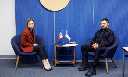 Zelenski, după întrevederea cu Maia Sandu: „Împreună ne îndreptăm spre UE, ca adevărați vecini și parteneri” - VIDEO