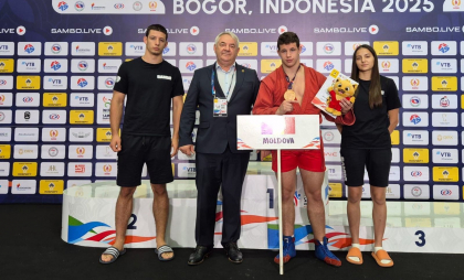 Stanislav Iuhnevici și-a apărat medalia de bronz la Campionatul Mondial de sambo 