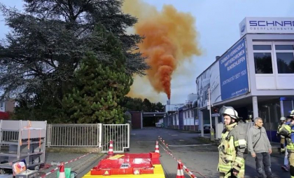 Alarmă în două orașe germane. Un nor de gaz, potențial toxic, a apărut după un accident industrial