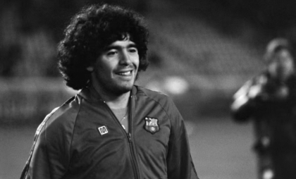 Tricoul lui Maradona din finala Copa del Rey din 1984, vândut la licitație