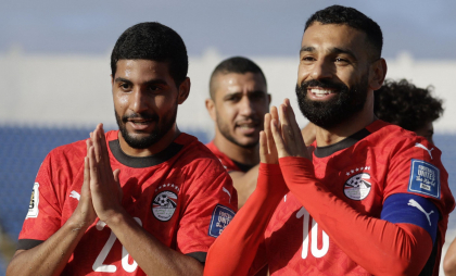 Naționala Egiptului s-a impus astăzi în fața echipei statului Djibouti, scor 3-0, în preliminariile Cupei Mondiale din 2026