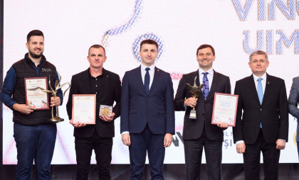 Combinatul de Vinuri „Cricova” - simbol al vinului moldovenesc, distins cu „Marele Premiu” la Ziua Națională a Vinului