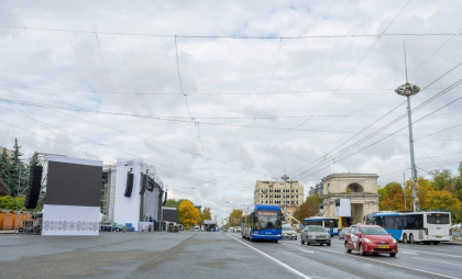 Transportul public va circula în regim special pe 14 octombrie. Rute modificate și restricții pe bulevardul Ștefan cel Mare și Sfânt