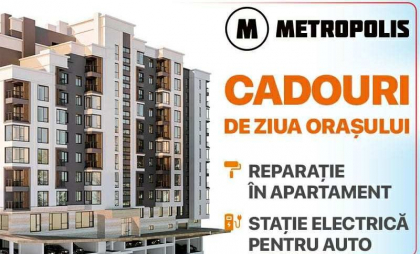 Metropolis: apartamente și parcări la 1000 €/m², reparație cadou!
