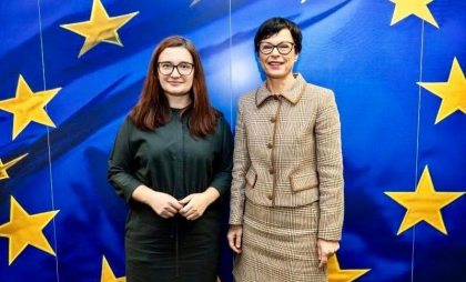 Viceprim-ministrul pentru Integrare Europeană, la discuții cu comisarul european pentru Extindere, la Bruxelles: „Am vorbit despre ritmul reformelor pe care le facem acasă“