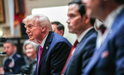 Momentul în care Trump scapă o înjurătură în conferința de presă cu Zelenski - VIDEO