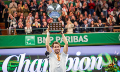 Norvegianul Casper Ruud a câştigat turneul de la Stockholm
