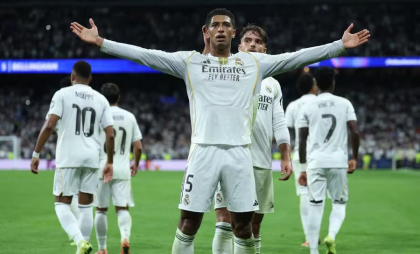 S-a spart ghinionul! Jude Bellingham marchează primul gol al sezonului pentru Real Madrid