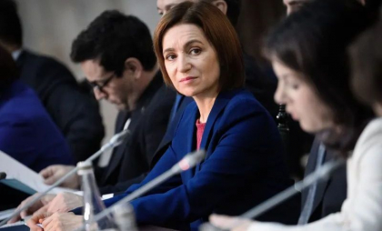 Maia Sandu: Trebuie să începem următoarea etapă de negocieri pentru aderarea la UE, dar este blocată de refuzul Ungariei în raport cu Ucraina
 Maia Sandu: Trebuie să începem următoarea etapă de negocieri pentru aderarea la UE, dar este blocată de refuzul Ungariei în raport cu Ucraina