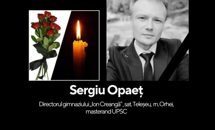 Directorul Gimnaziului „Ion Creangă” din satul Teleșeu a decedat: Avea doar 35 de ani Directorul Gimnaziului „Ion Creangă” din satul Teleșeu a decedat: Avea doar 35 de ani