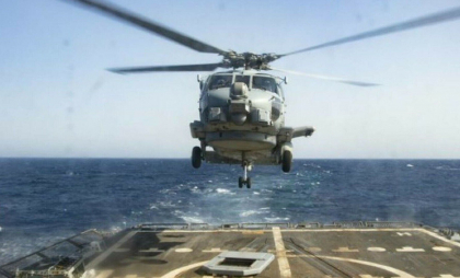 Marina SUA, în alertă: un elicopter şi un avion de luptă s-au prăbuşit în Marea Chinei de Sud