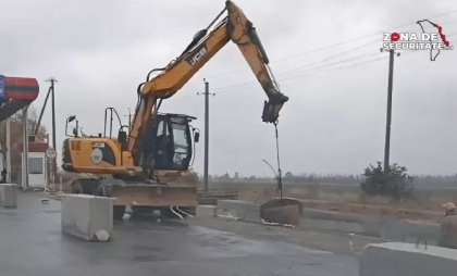 Lucrări neautorizate la pretinsul punct de control din Tighina: așa-zisa administrație de la Tiraspol construiește o nouă bandă de circulație, fără acordul autorităților de la Chișinău Lucrări neautorizate la pretinsul punct de control din Tighina: așa-zisa administrație de la Tiraspol construiește o nouă bandă de circulație, fără acordul autorităților de la Chișinău