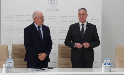 Emil Ceban, prezentat oficial echipei de la Ministerul Sănătății
