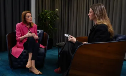 „Nu putem specula.” Roberta Metsola, în interviul pentru PRO TV, despre aderarea Moldovei la UE fără soluționarea conflictului transnistrean – VIDEO