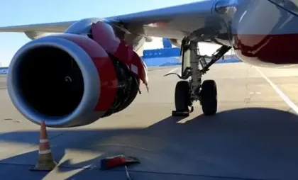 Avion deteriorat Avion deteriorat