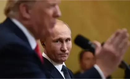 Vladimir Putin și Donald Trump Vladimir Putin și Donald Trump