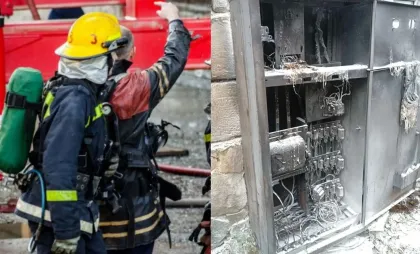 Intervenție pompieri Intervenție pompieri