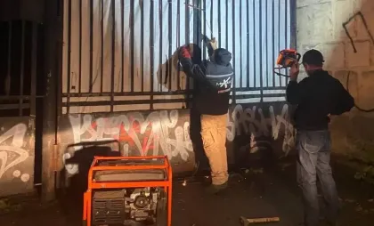 Hotelul Național a fost securizat Hotelul Național a fost securizat