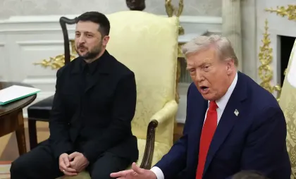 Volodimir Zelenski și Donald Trump