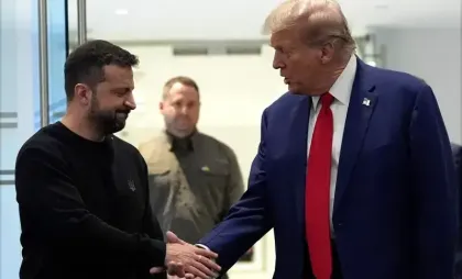 Volodimir Zelenski și Donald Trump Volodimir Zelenski și Donald Trump